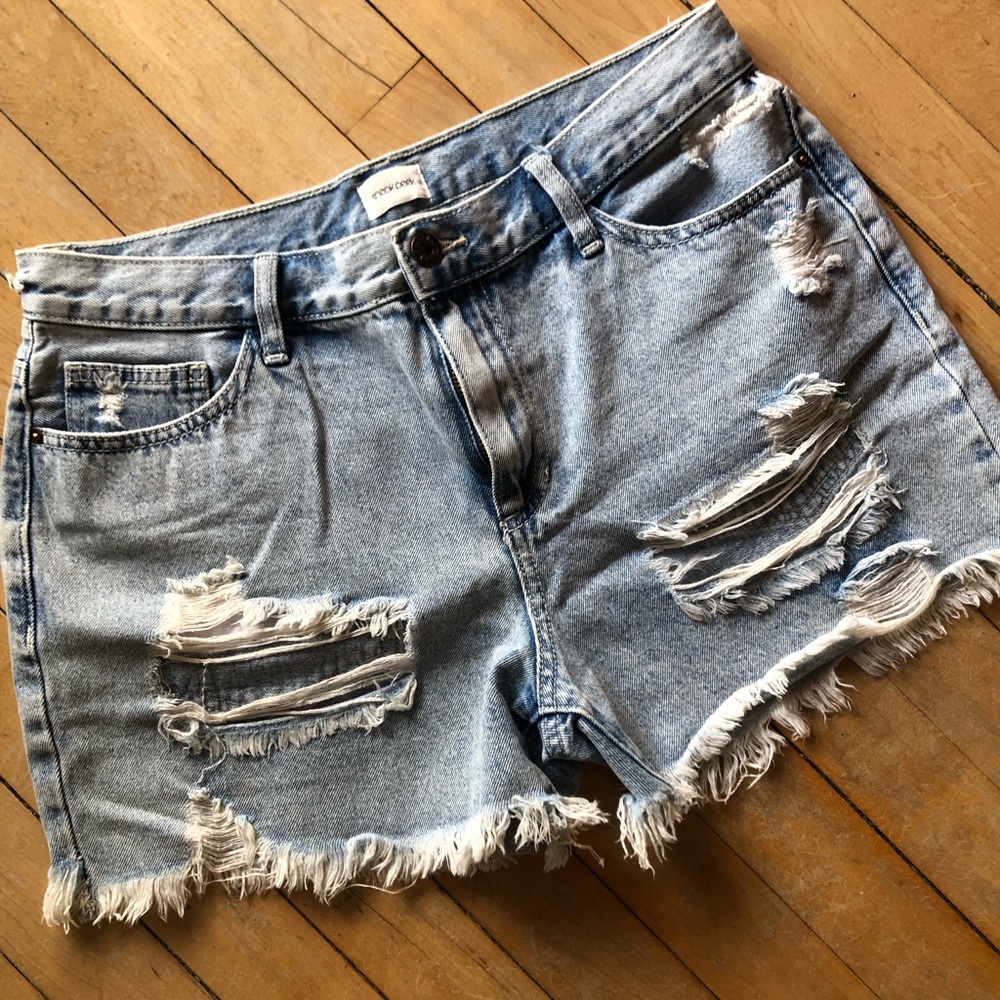 Sneak Peek denim shorts